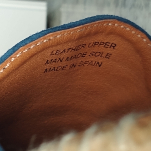 Pinaz Navy Blue Suede Espadrilles Sz 38EU NEW - Picture 8 of 10